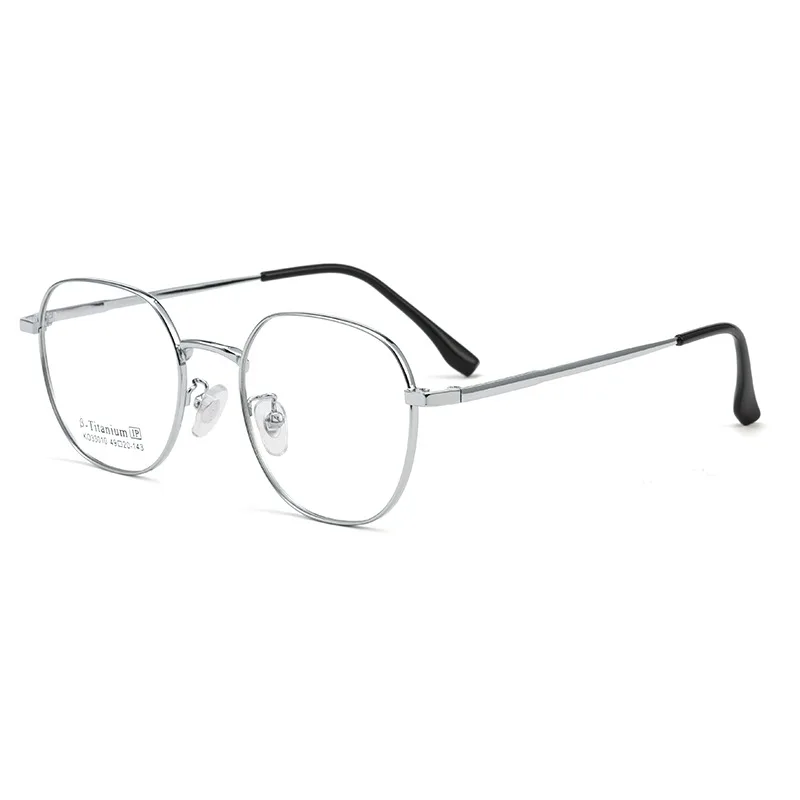 Gmei Optical KO33010K women's square alloy prescription eyeglasses — view 4