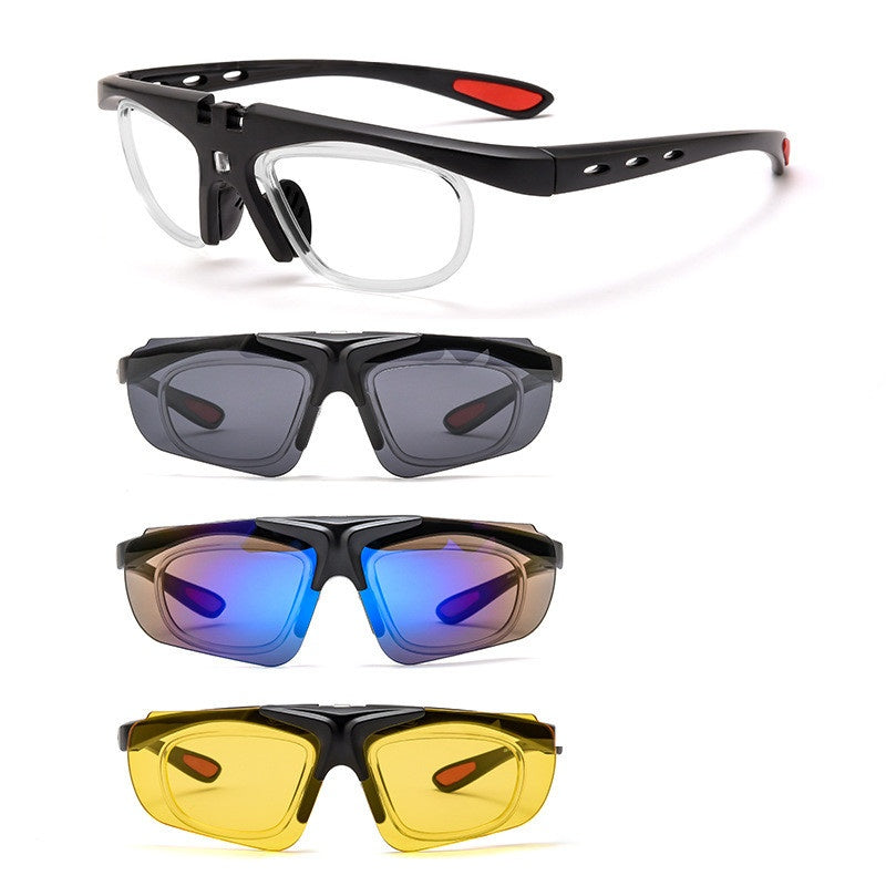 Chashma Ottica Unisex Full Rim Rectangle Tr 90 Titanium Eyeglasses Clip On Sunglasses 232 — view 2 | Chashma Ottica at FuzWeb
