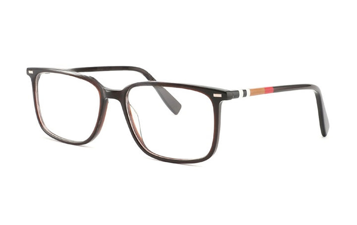 Chashma Ochki Unisex Full Rim Square Rectangle Acetate Eyeglasses 9021.