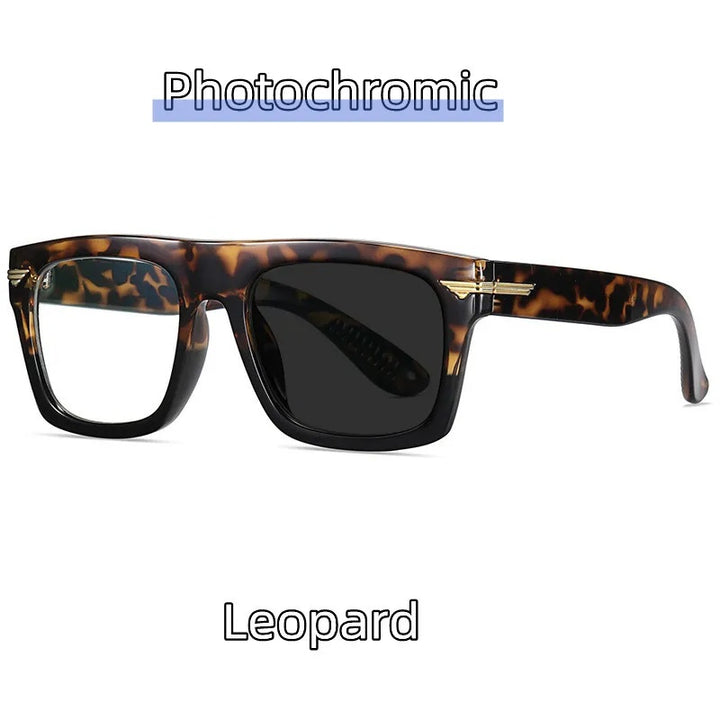 Kocolior Unisex Full Rim Square Acetate Hyperopic Reading Glasses 3394.
