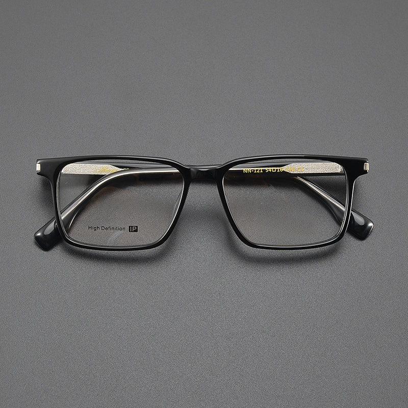Nobler Unisex Full Rim Square Acetate Eyeglasses 84121.