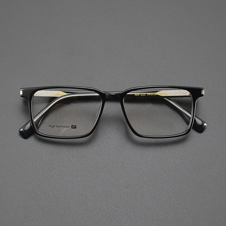 Nobler Unisex Full Rim Square Acetate Eyeglasses 84121.