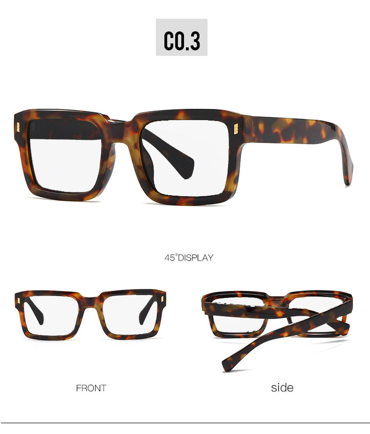Kocolior 491001 Unisex Full Rim Square PC Frames FuzWeb