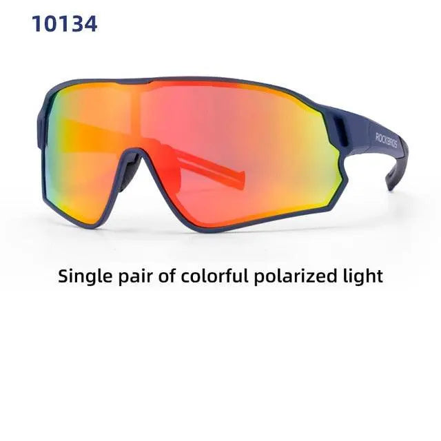 Rockbros Unisex Full Rim Rectangle Acetate Polarized Cycling Sunglasses 1000 Sunglasses RockBros