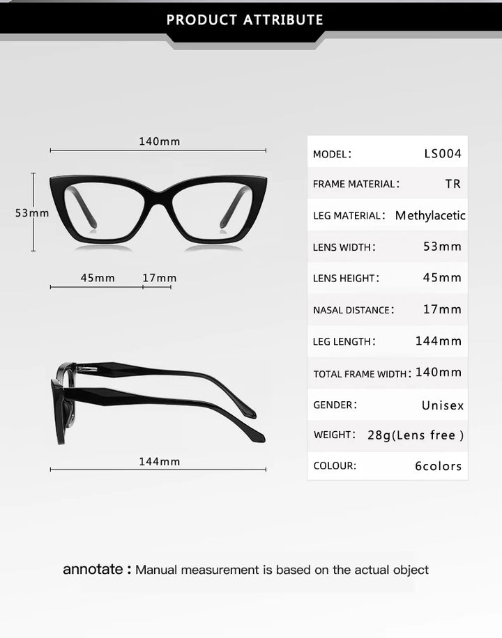 Vicky Womens Full Rim Cat Eye Tr 90 Titanium Reading Glasses 97004 — view 2 | Vicky at FuzWeb
