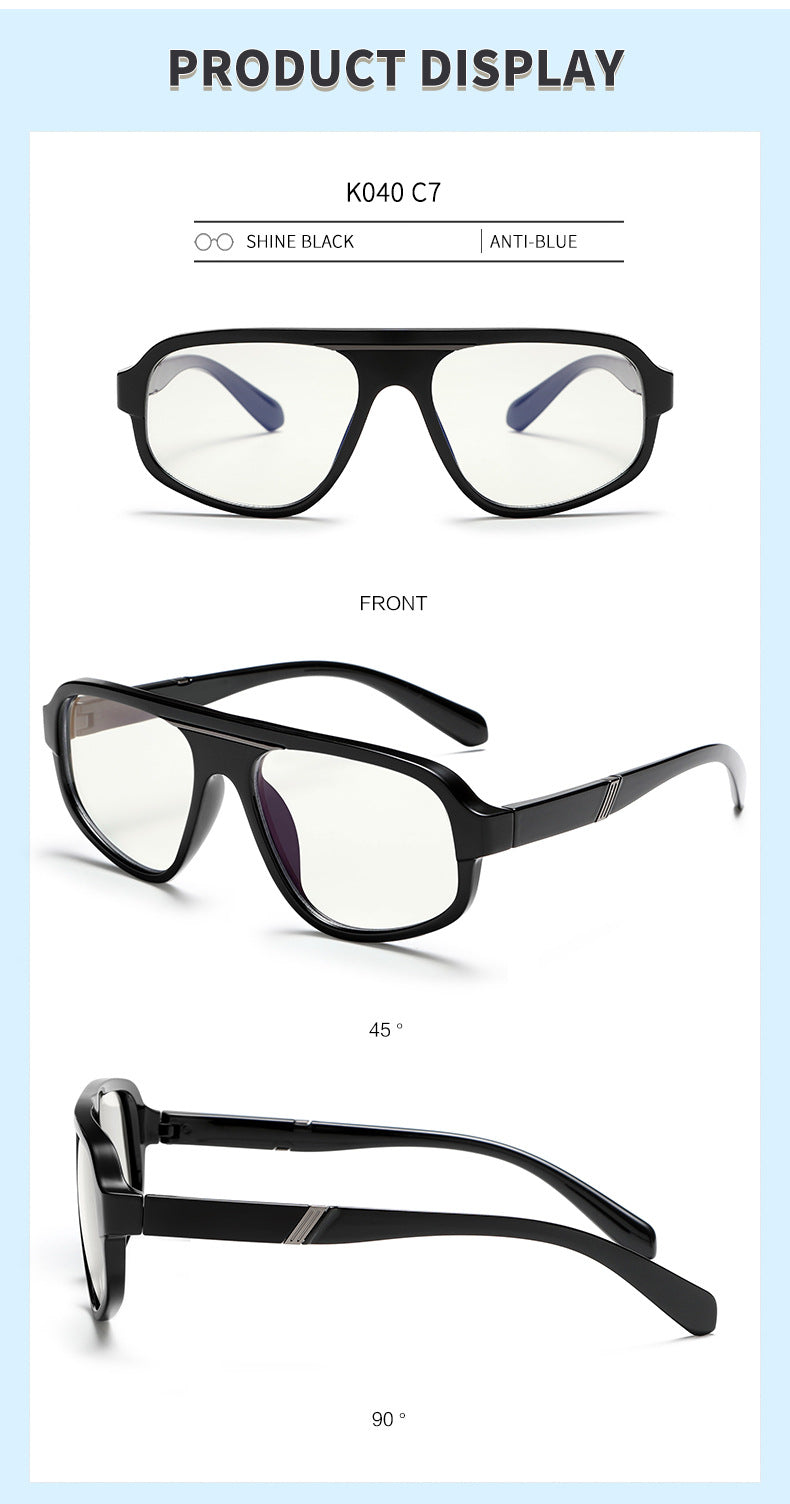 Kocolior Unisex Full Rim Square Tr 90 Photochromic Reading Glasses 627040.