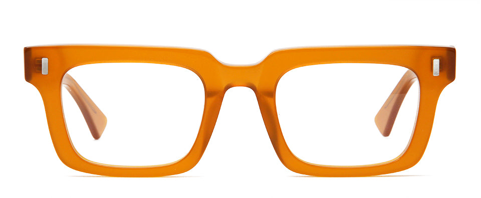 Esnbie Unisex Full Rim Square Thick Acetate Eyeglasses 23046.
