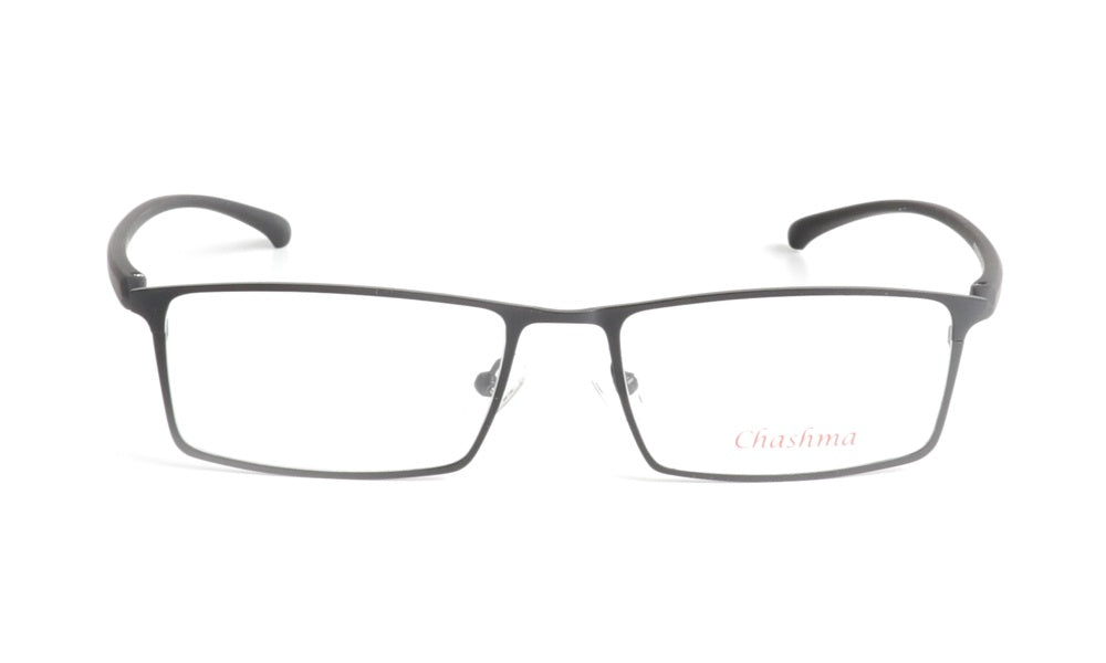 Chashma Womens Full Rim Polygon Square Titanium Eyeglasses 889105 — view 2 | Chashma at FuzWeb