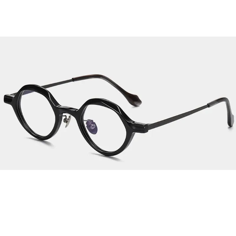 Krasivyy Unisex Full Rim Oval Titanium Acetate Eyeglasses 96071.