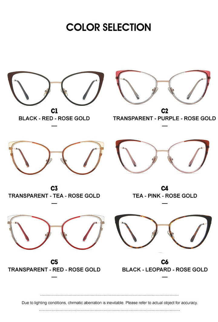Chashma Womens Full Rim Oval Cat Eye Tr 90 Titanium Eyeglasses 887241 — view 2 | Chashma at FuzWeb