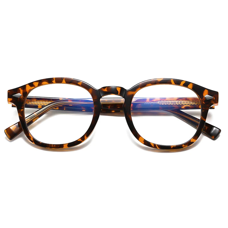 Vicky Unisex Full Rim Square Tr 90 Titanium Eyeglasses 2096 — view 9 | Vicky at FuzWeb