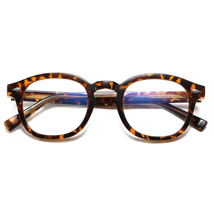Vicky Unisex Full Rim Square Tr 90 Titanium Eyeglasses 2096 — view 9 | Vicky at FuzWeb