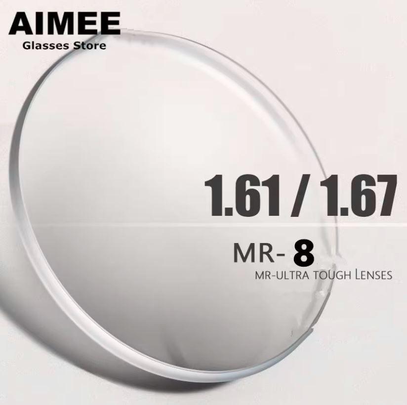 Aimee Single Vision MR Series Anti Shock Clear Lenses Lenses Aimee Lenses   