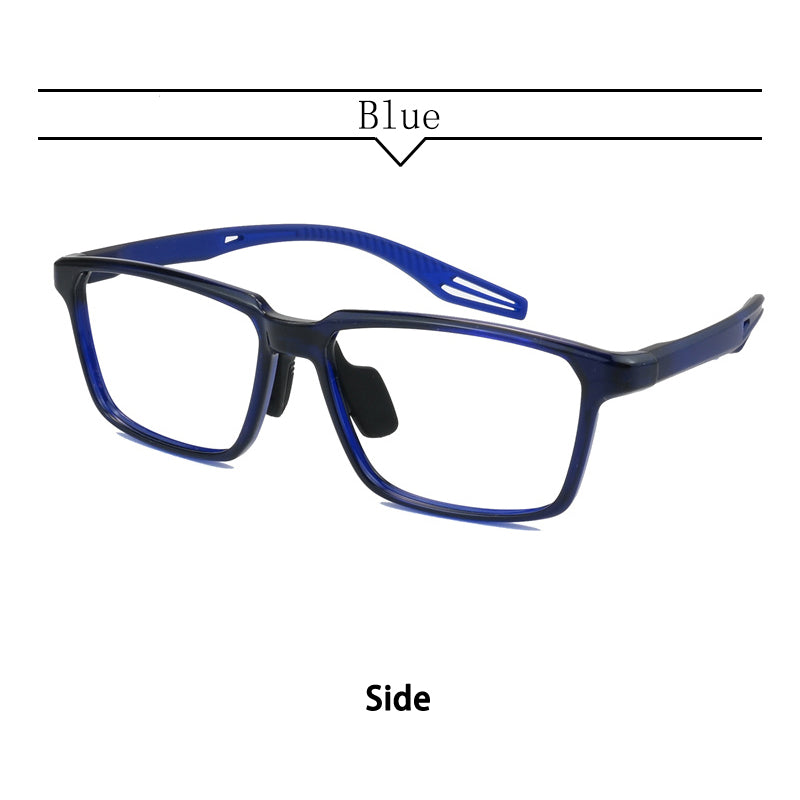 Kocolior Unisex Full Rim Square Tr 90 Photochromic Reading Glasses 725507.