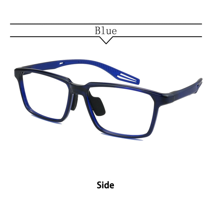Kocolior Unisex Full Rim Square Tr 90 Photochromic Reading Glasses 725507.