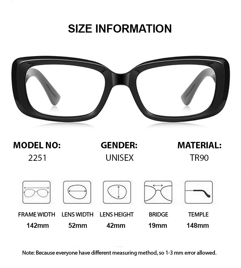 Chashma Ochki Unisex Full Rim Square Tr 90 Titanium Eyeglasses 882251 — view 1 | Chashma Ochki at FuzWeb