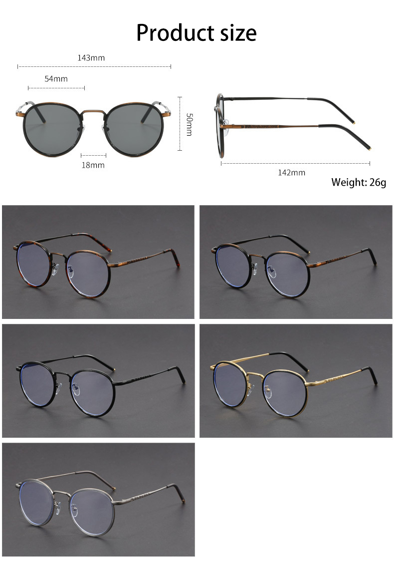 VIcky Unisex Full Rim Oval Round Tr 90 Titanium Reading Glasses 10437 — view 2 | Vicky at FuzWeb