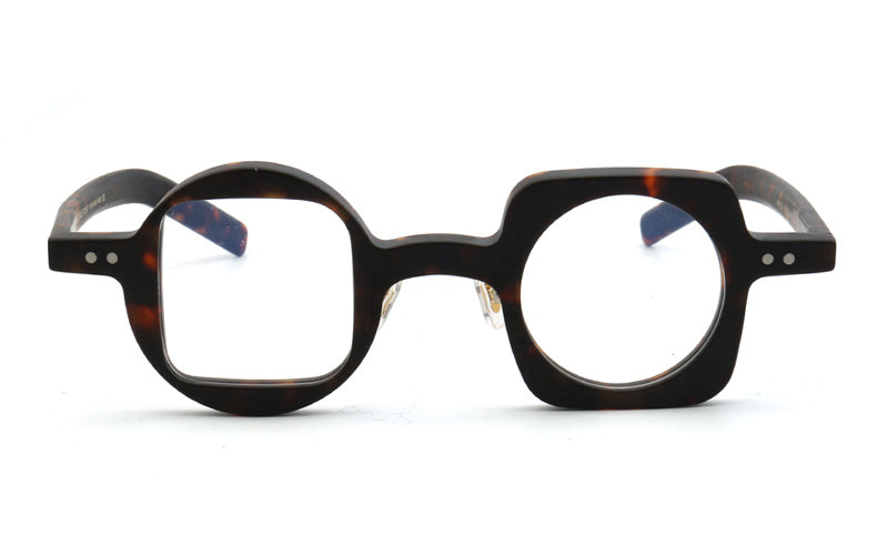 Muzz Womens Full Rim Square Round Acetate Frame Eyeglasses Hp2590 — view 8 | Muzz at FuzWeb