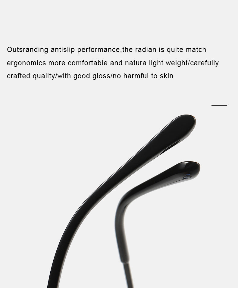 Krasivyy Unisex Full Rim Oval Square Acetate Titanium Eyeglasses 386063.