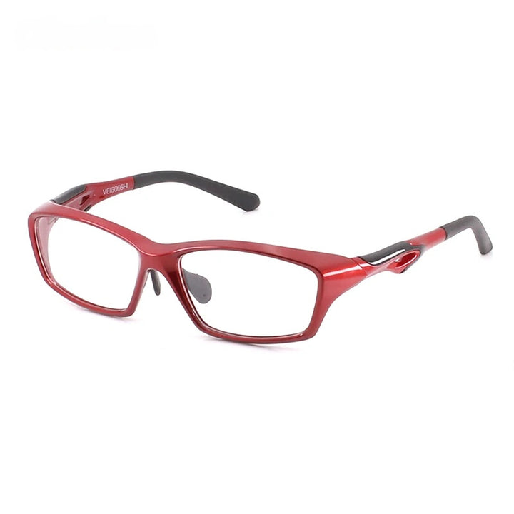 Chashma Ochki Unisex Full Rim Square Tr 90 Titanium Eyeglasses 318021.