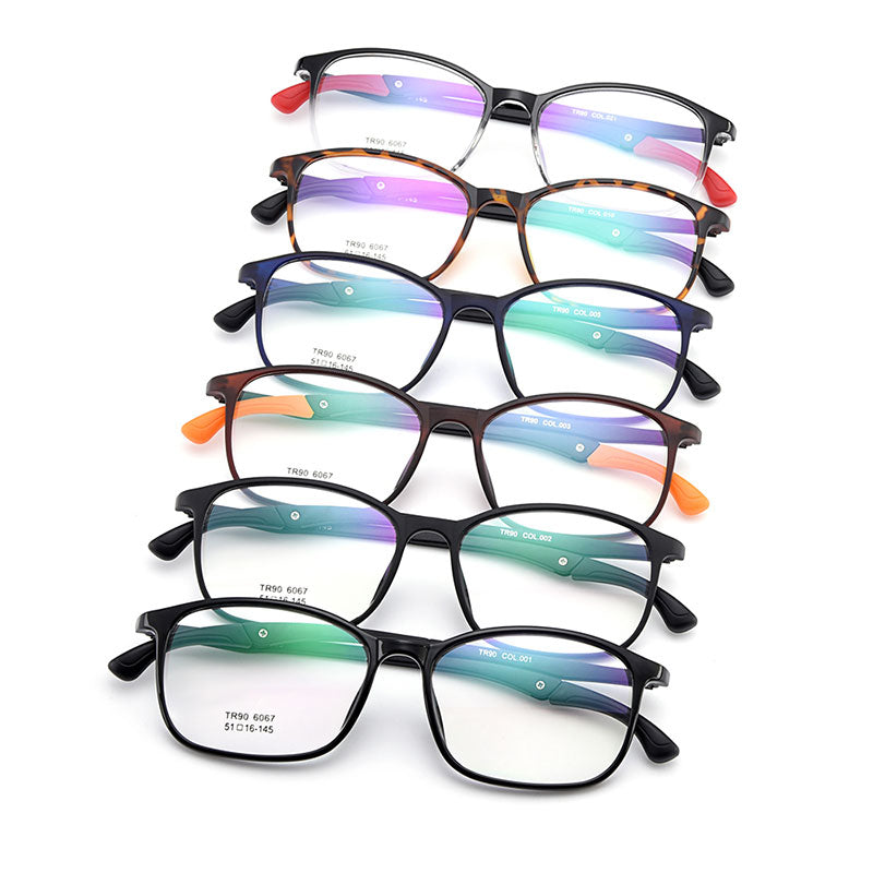 Gmei Mens Eyeglasses Ultra-Light Tr90 With Hangers Plastic M6067 — view 1 | Gmei Optical at FuzWeb