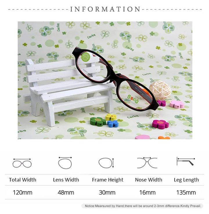 Secg Unisex Youths Full Rim Oval Tr 90 Silicone Eyeglasses 3011 — view 16 | Secg at FuzWeb