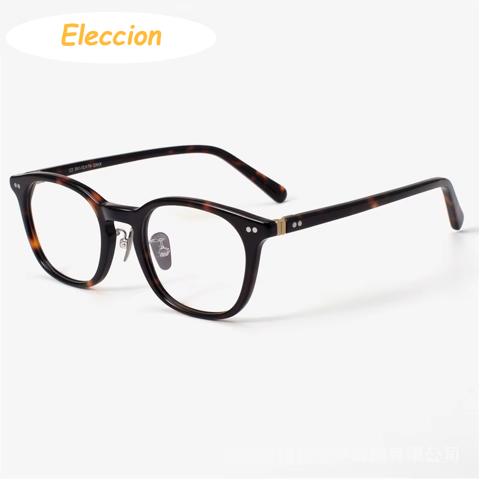 Eleccion Women's Full Rim Square Acetate Eyeglasses 94263