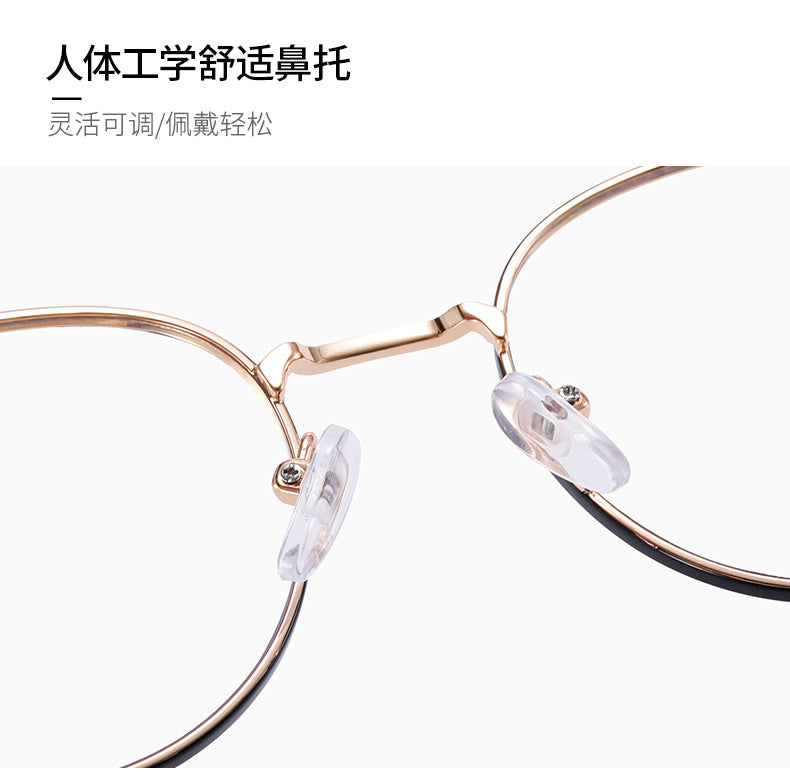 Reven Jate Womens Full Rim Oval Round Alloy Eyeglasses 81565 — view 2 | Reven Jate at FuzWeb