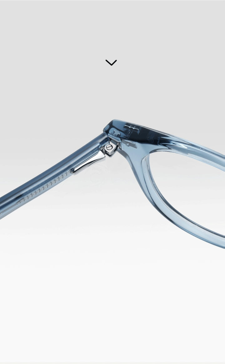 Chashma Ottica Unisex Full Rim Round Tr 90 Alloy Eyeglasses 774106 FuzWeb