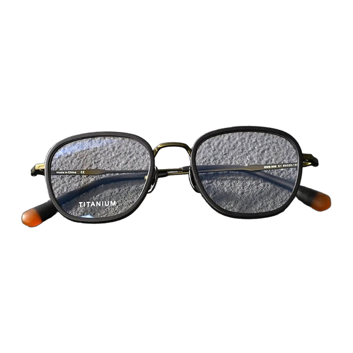 Vicky Women's Full Rim Round Titanium Eyeglasses GMS809 - Green