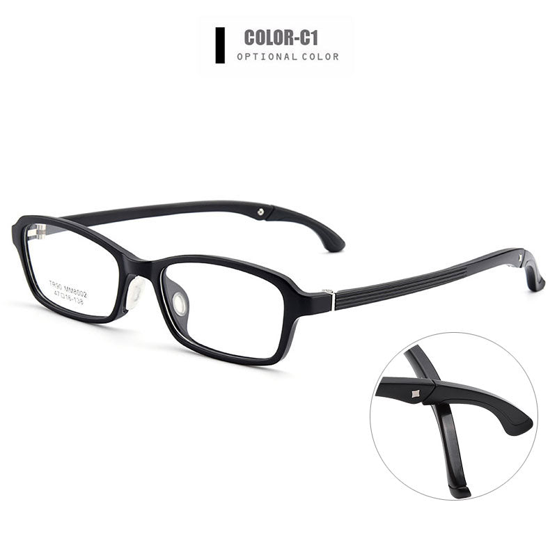 Gmei Unisex Eyeglasses Ultra-Light Tr90 Plastic M8002 — view 5 | Gmei Optical at FuzWeb