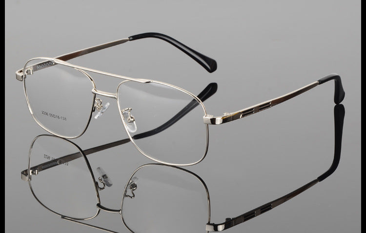 Unisex Alloy Frame Full Rim Eyeglasses 2256 — view 7 | Bclear at FuzWeb