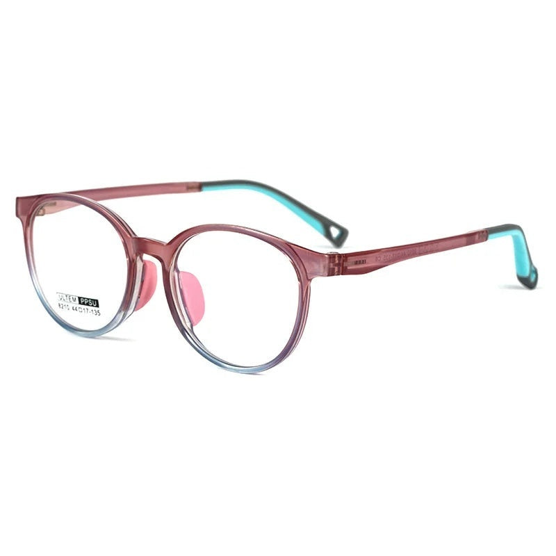 Chashma Ottica Unisex Youth Full Rim Round Tr 90 Titanium Eyeglasses 8210 — view 5 | Chashma Ottica at FuzWeb