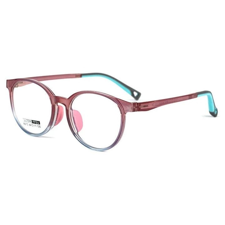 Chashma Ottica Unisex Youth Full Rim Round Tr 90 Titanium Eyeglasses 8210 — view 5 | Chashma Ottica at FuzWeb
