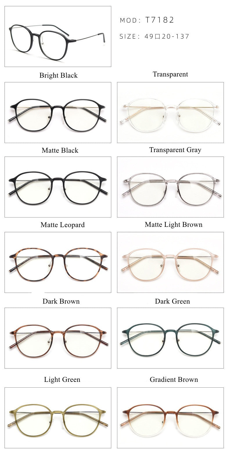 Chashma Ottica Womens Full Rim Round Tr 90 Titanium Eyeglasses 718276 — view 2 | Chashma Ottica at FuzWeb
