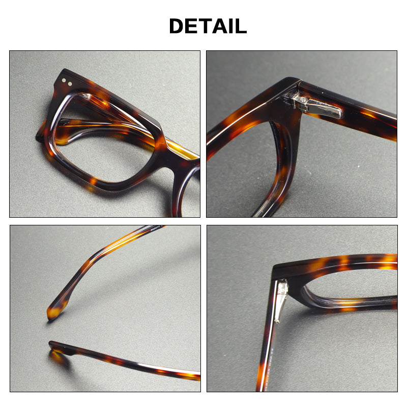 Gatenac Unisex Full Rim Square Acetate Reading Glasses G882211 — view 2 | Gatenac at FuzWeb