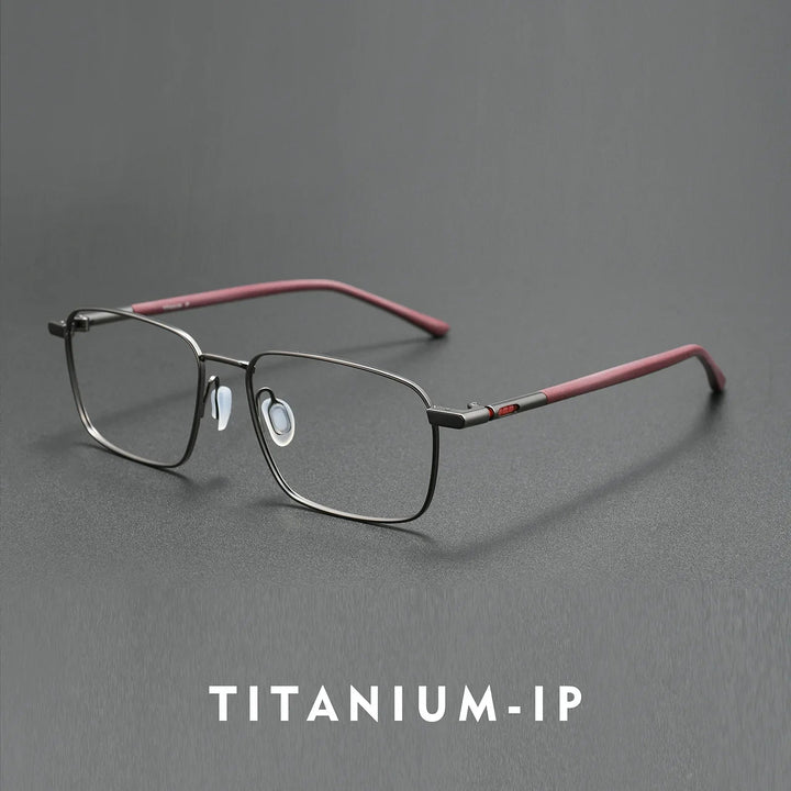 Bclear Men Full Rim Square Titanium Eyeglasses BSF-P8750JS - view 3