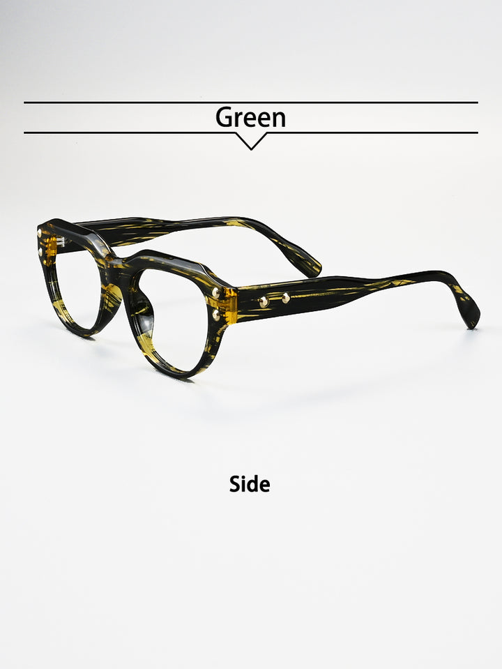 Kocolior Unisex Full Rim Oval Tr 90 Photochromic Reading Glasses 671027.