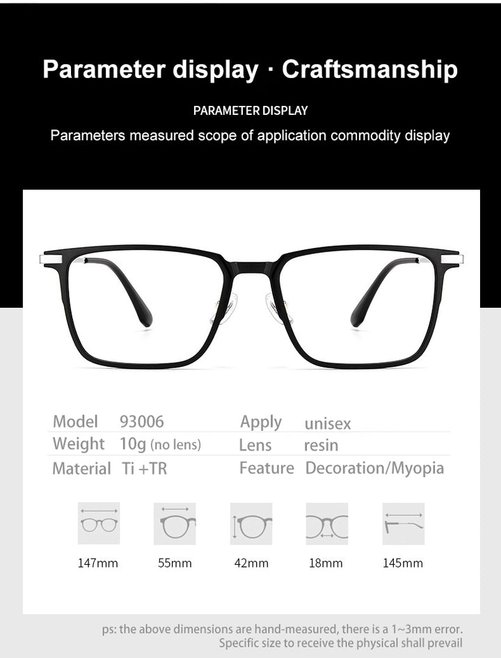 Vicky 49306 Eyeglasses — Frame Dimensions and Sizing Chart