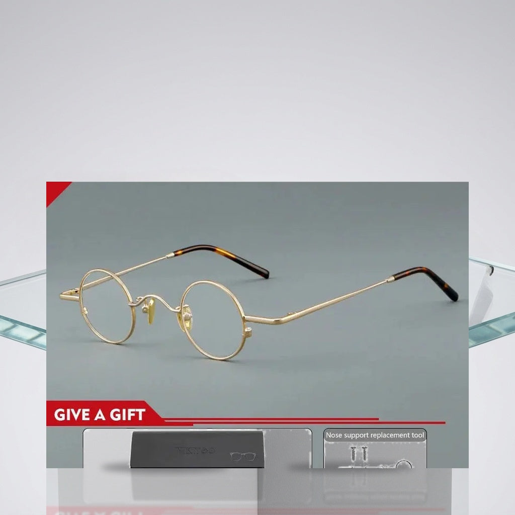 Vicky Women's Full Rim Round Tr 90 Alloy Reading Glasses 636801 - Luxury Studio View