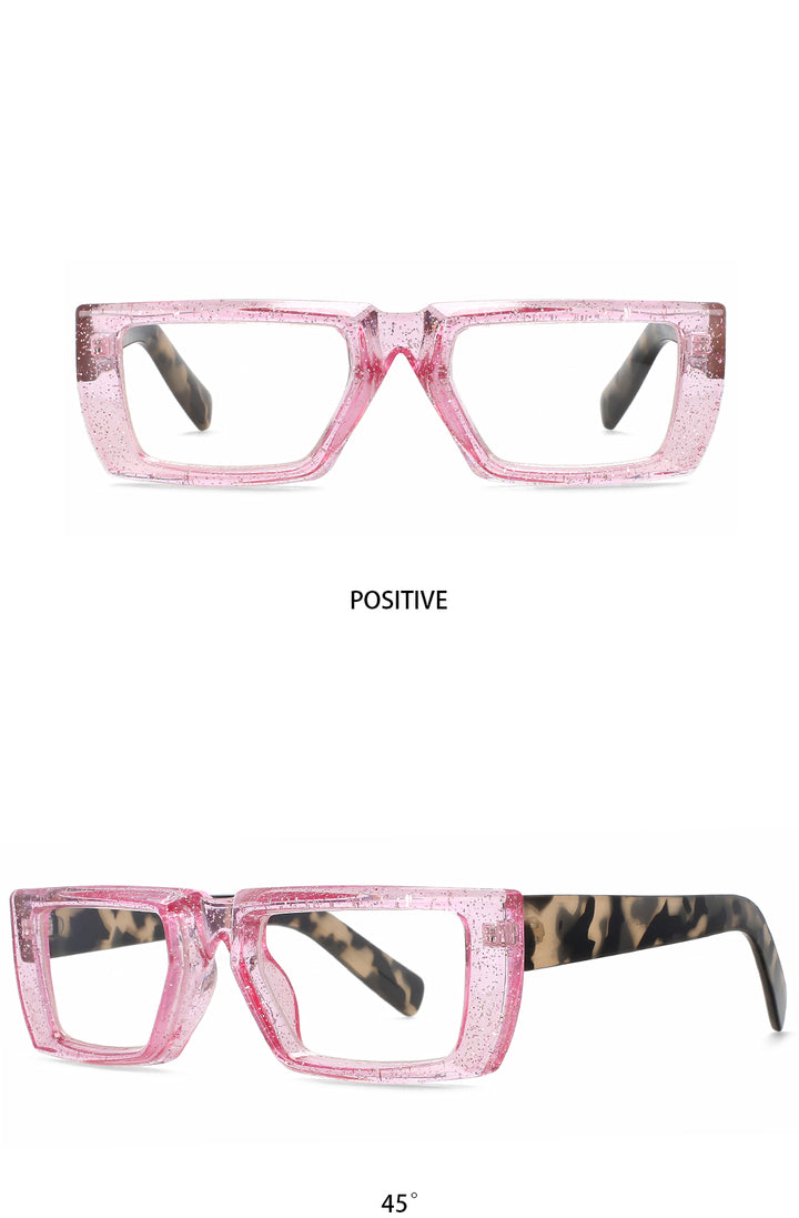 CCspace Womens Full Rim Square Tr 90 Eyeglasses 56435 — view 9 | CCspace at FuzWeb