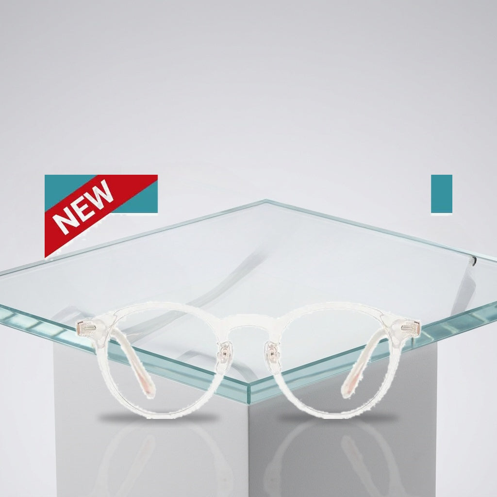 Vicky Women's Full Rim Round Acetate Reading Glasses 98321 - Luxury Studio View