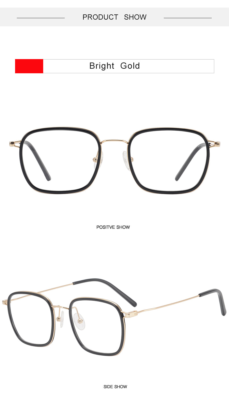 Krasivyy Mens Full Rim Square Tr 90 Titanium Eyeglasses Kr16044 — view 11 | Krasivyy at FuzWeb