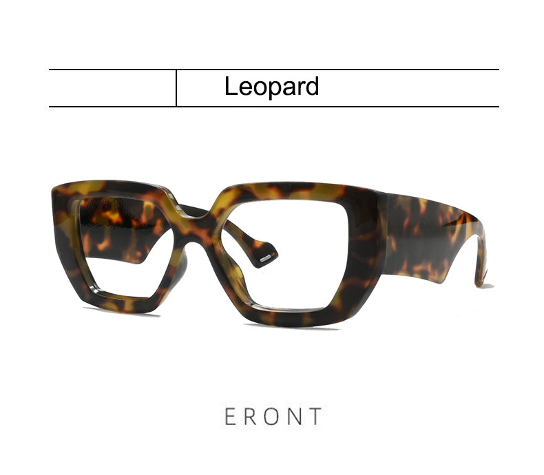Kocolior Unisex Full Rim Square Acetate Photochromic Reading Glasses 86320.