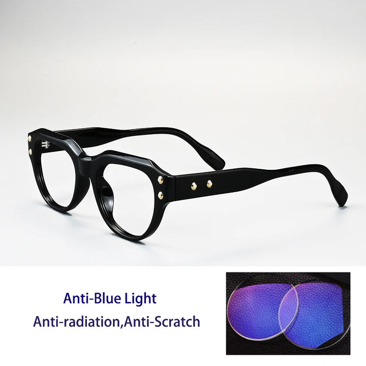 Kocolior Unisex Full Rim Oval Tr 90 Photochromic Reading Glasses 671027.