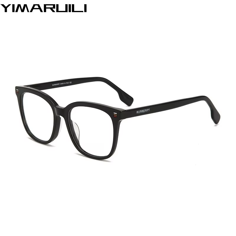 Yimaruili Unisex Full Rim Square Acetate Eyeglasses 42361 Full Rim Yimaruili Eyeglasses