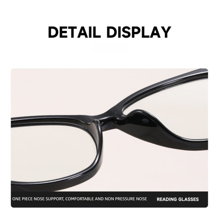 Kansept Womens Full Rim Oval Cat Eye Tr 90 Alloy Reading Glasses 527011 — view 1 | Kansept at FuzWeb