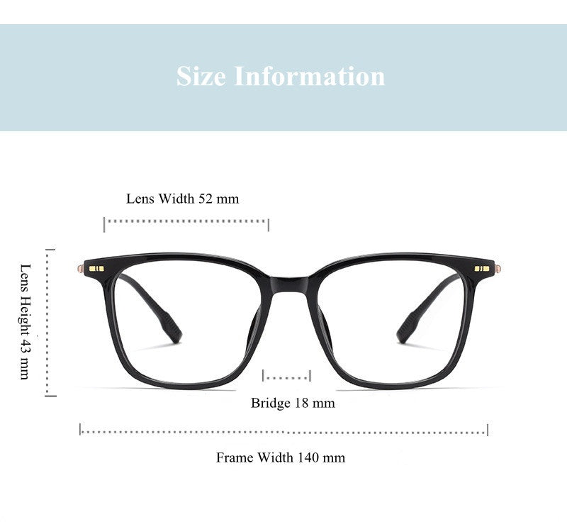 Chashma Ochki Unisex Full Rim Square Tr 90 Titanium Eyeglasses 331020 — view 1 | Chashma Ochki at FuzWeb