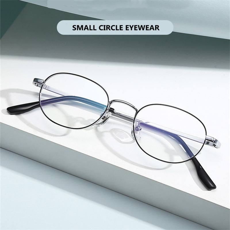 Summer Flower Womens Full Rim Oval Titanium Eyeglasses 98223 — view 2 | Summer Flower at FuzWeb