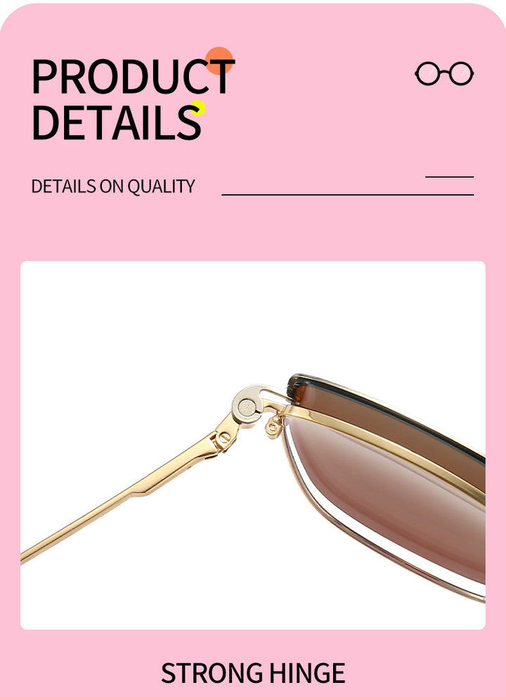 Kansept Womens Full Rim  Cat Eye Alloy Reading Glasses Clip On Sunglasses 70159 — view 1 | Kansept at FuzWeb